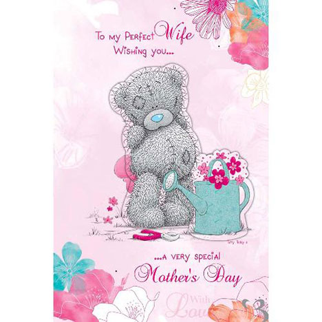 Perfect Wife on Mothers Day Me to You Bear Card £4.99